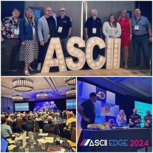The ASCII Group pictured at the Edge 2024 Chicago event